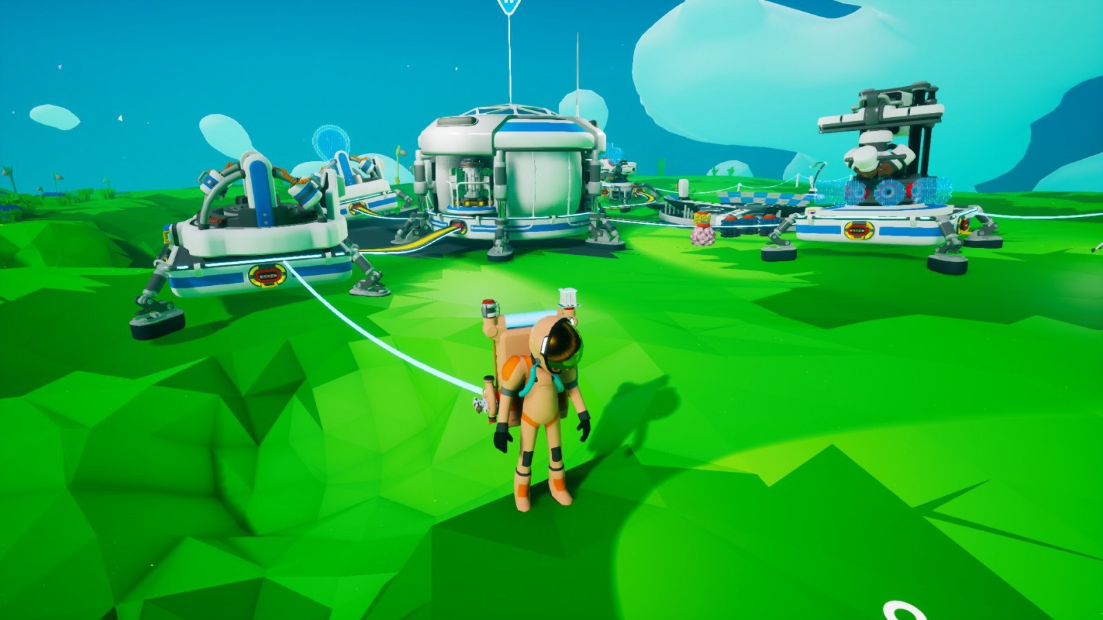Una scena di Astroneer