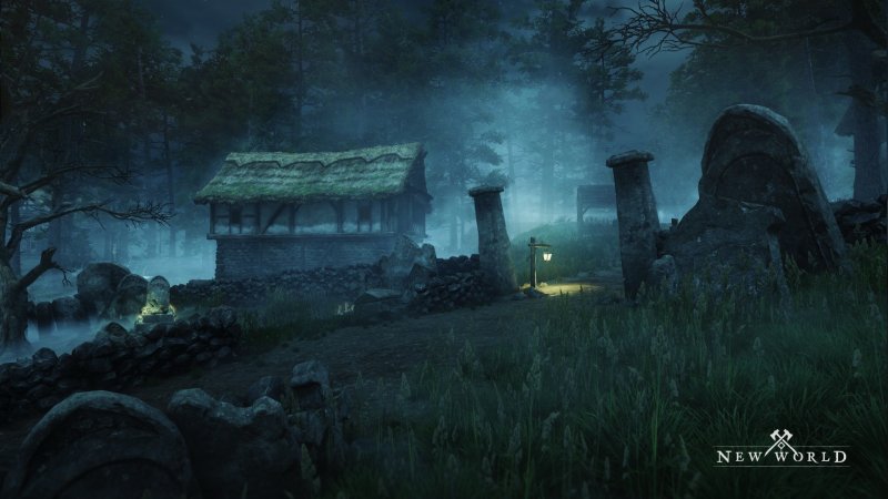 Graveyard Scene Graveyard Scene