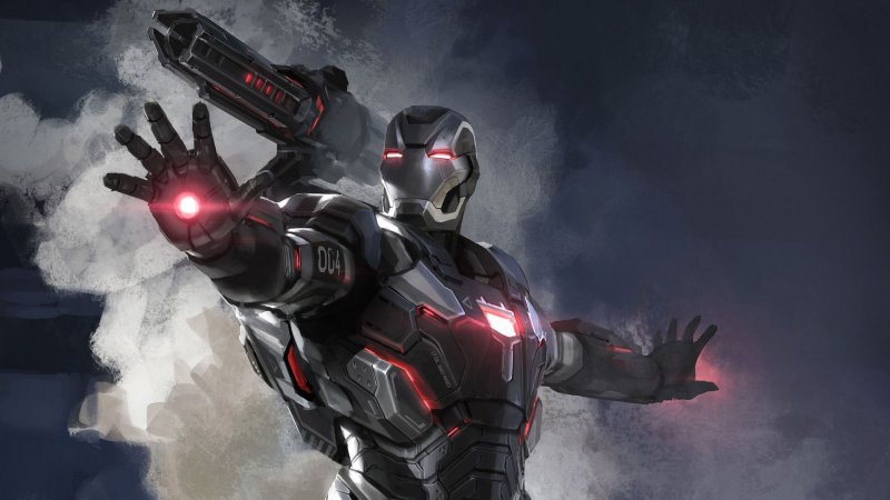 Avengers 4 Endgame War Machine 1