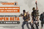The Division 2: Ubisoft ha annunciato le date dell'Open Beta - Notizia
