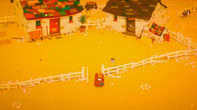 The stillness of the wind