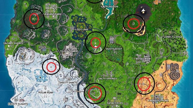 Fortnite Visita Tutti Gli Accampamenti Dei Pirati Multiplayer It