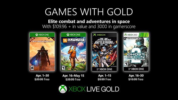Games With Gold Aprile 2019 Games With Gold Aprile 2019
