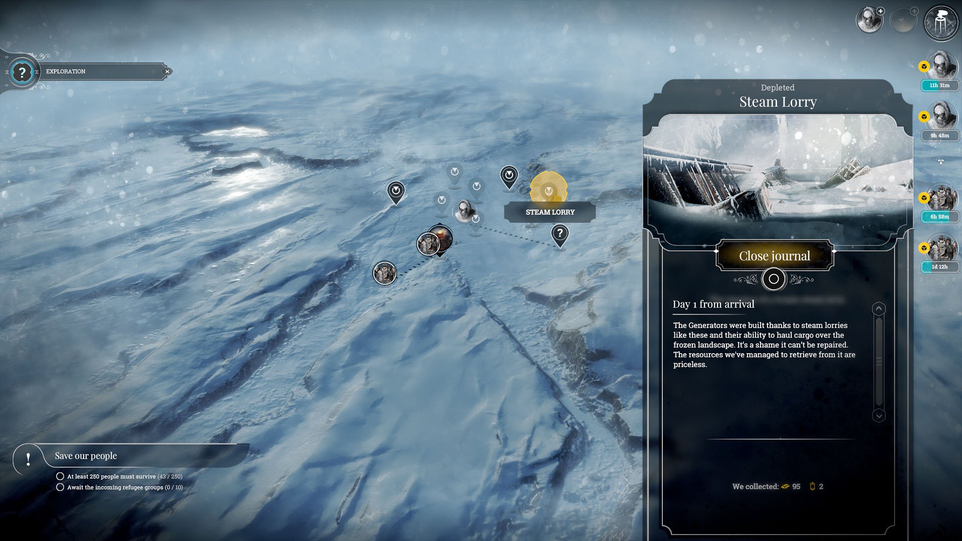 Frostpunk управление на ps4