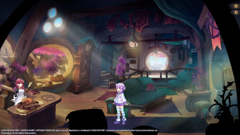 Le ambientazioni di Super Neptunia RPG