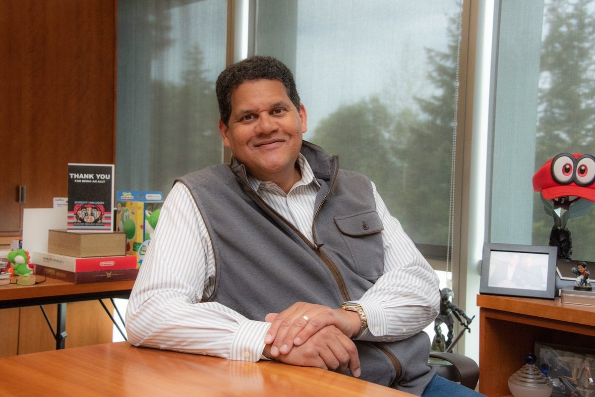 Reggie Fils-Aiméには新しいAeronの椅子があり、インターネットが勝ちました！