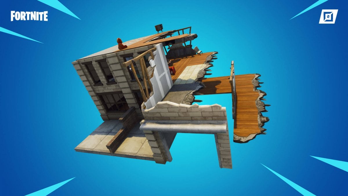 Fortnite、Fortbyte17：木製の魚の形の建物で見つかりました