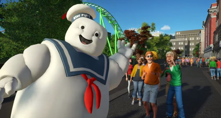 Coaster Ghostbusters, il trailer di lancio del