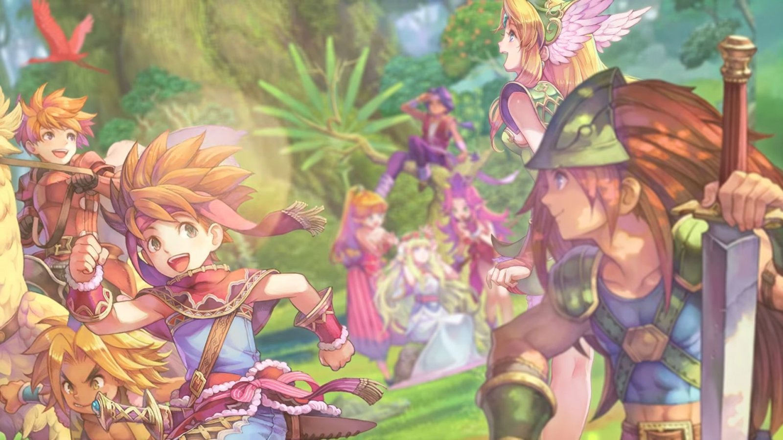 Un'illustrazione di Trials of Mana