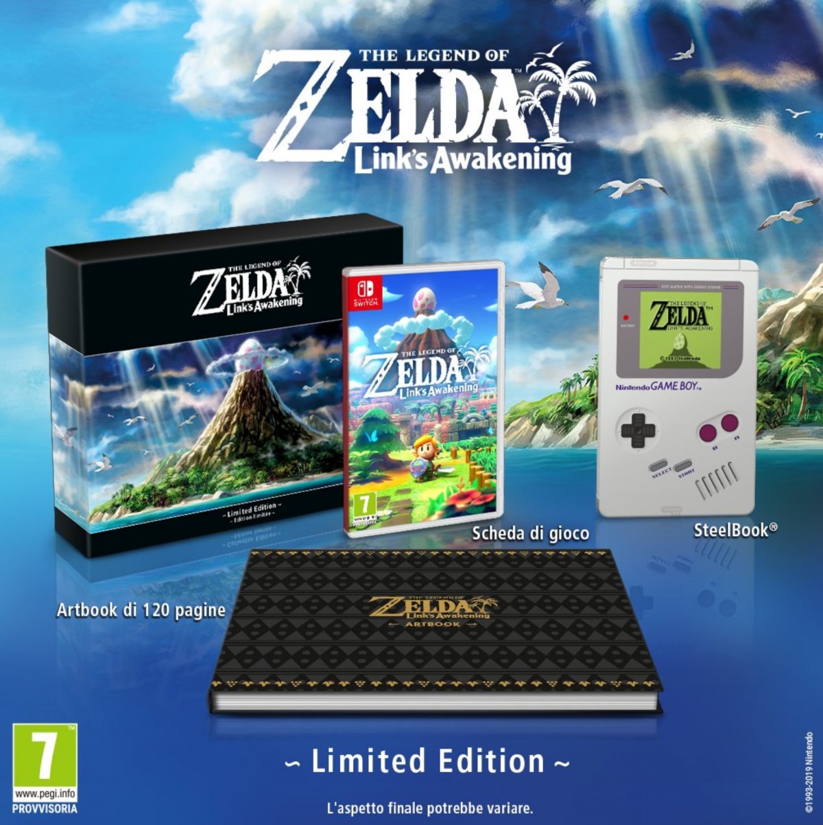 The Legend of Zelda Link's Awakening, annunciata la Limited Edition