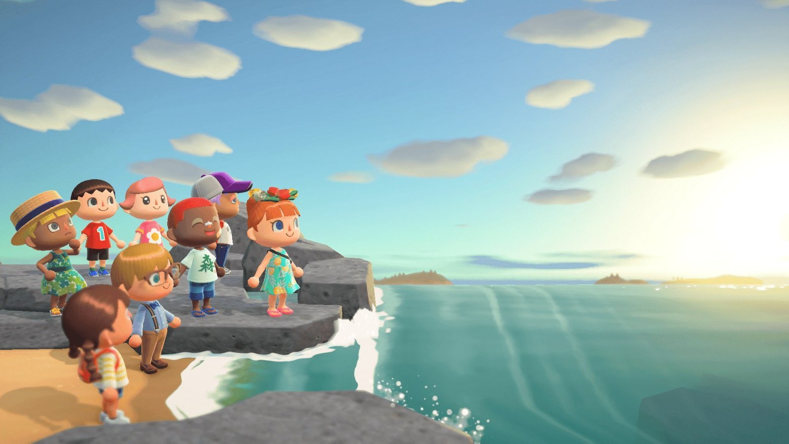 Una scena di Animal Crossing: New Horizons