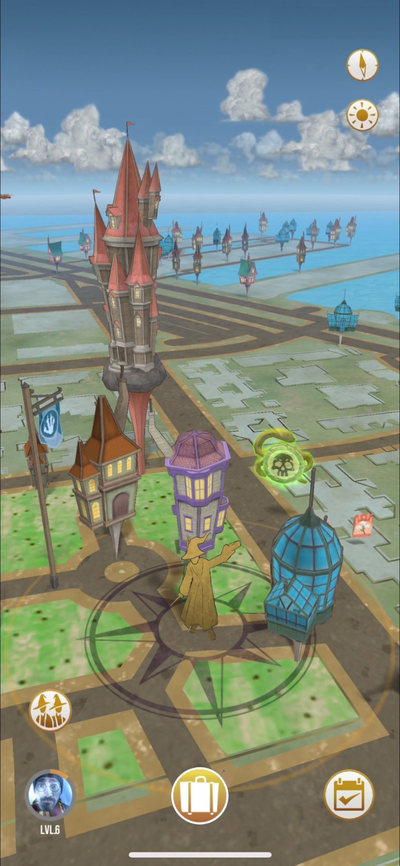Harry Potter: Wizards Unite sfrutta lo stesso sistema di Pokémon GO per la navigazione su mappe reali