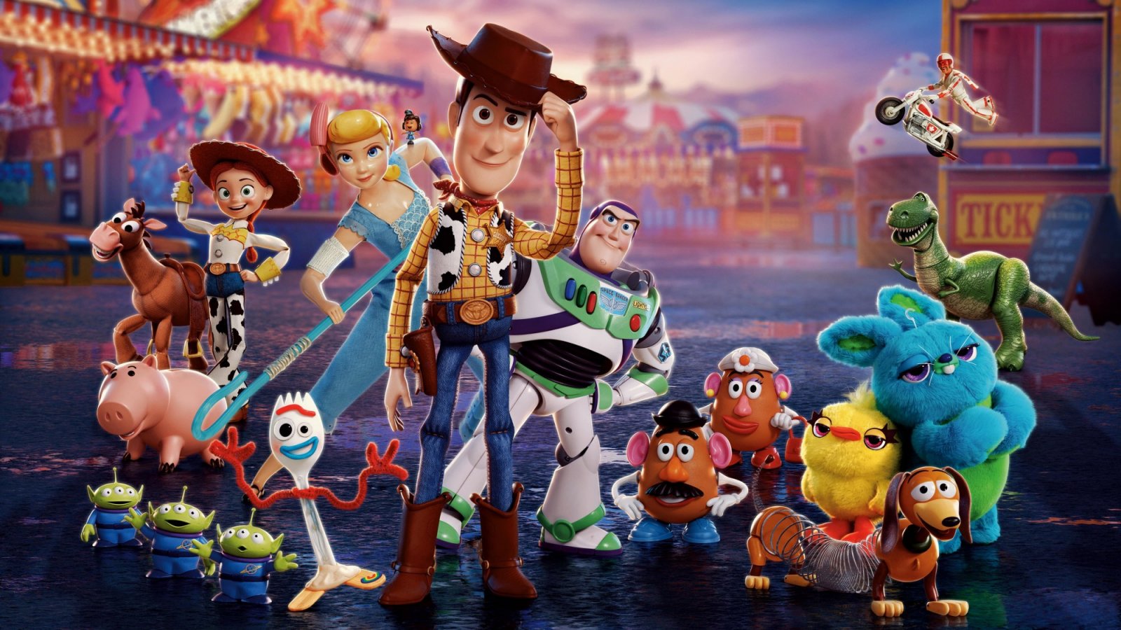 I molti personaggi di Toy Story 4
