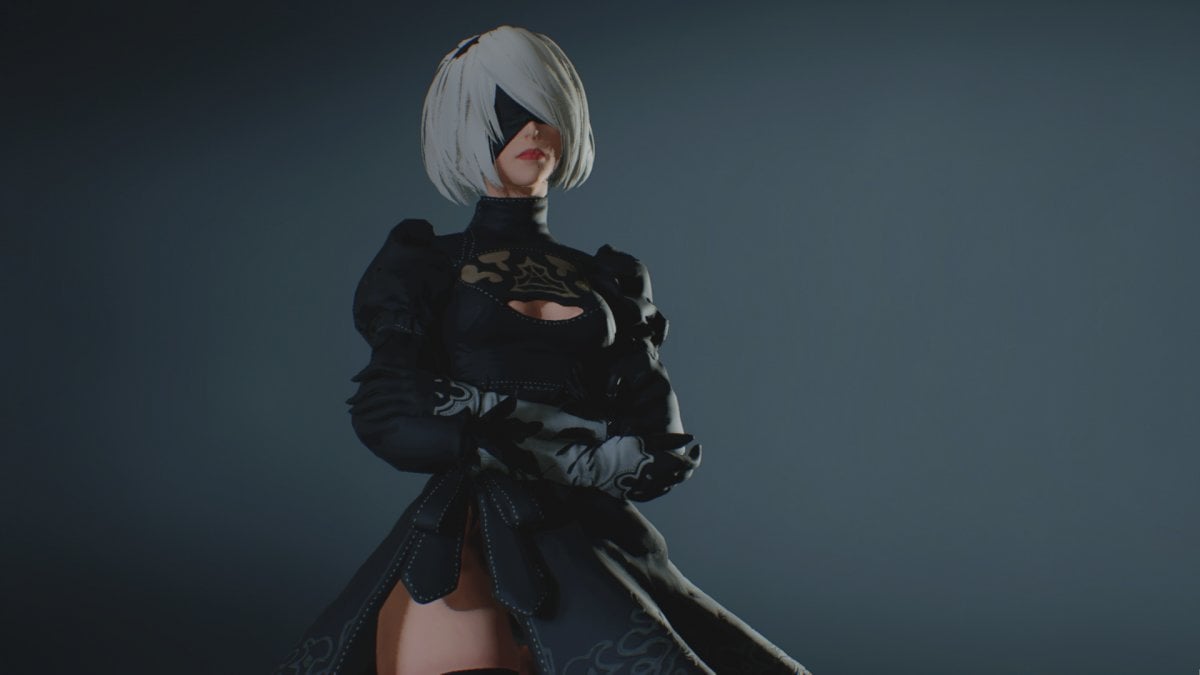 Nier Automata，Meg Turney的角色扮演的2B作為刀片很鋒利