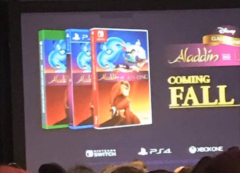 AladdinとThe Lion King Remaster LeakがGameStopが主催する会議からリーク