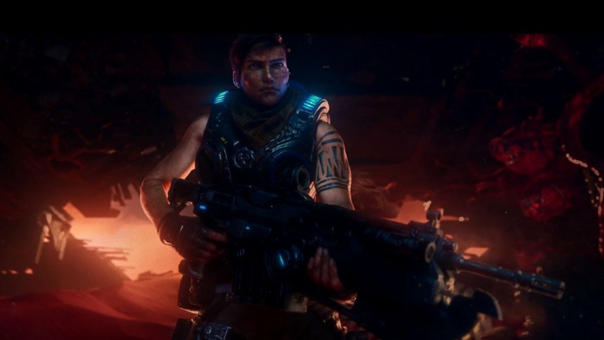 Gears 5、壮大な映画の予告編の主人公ケイト