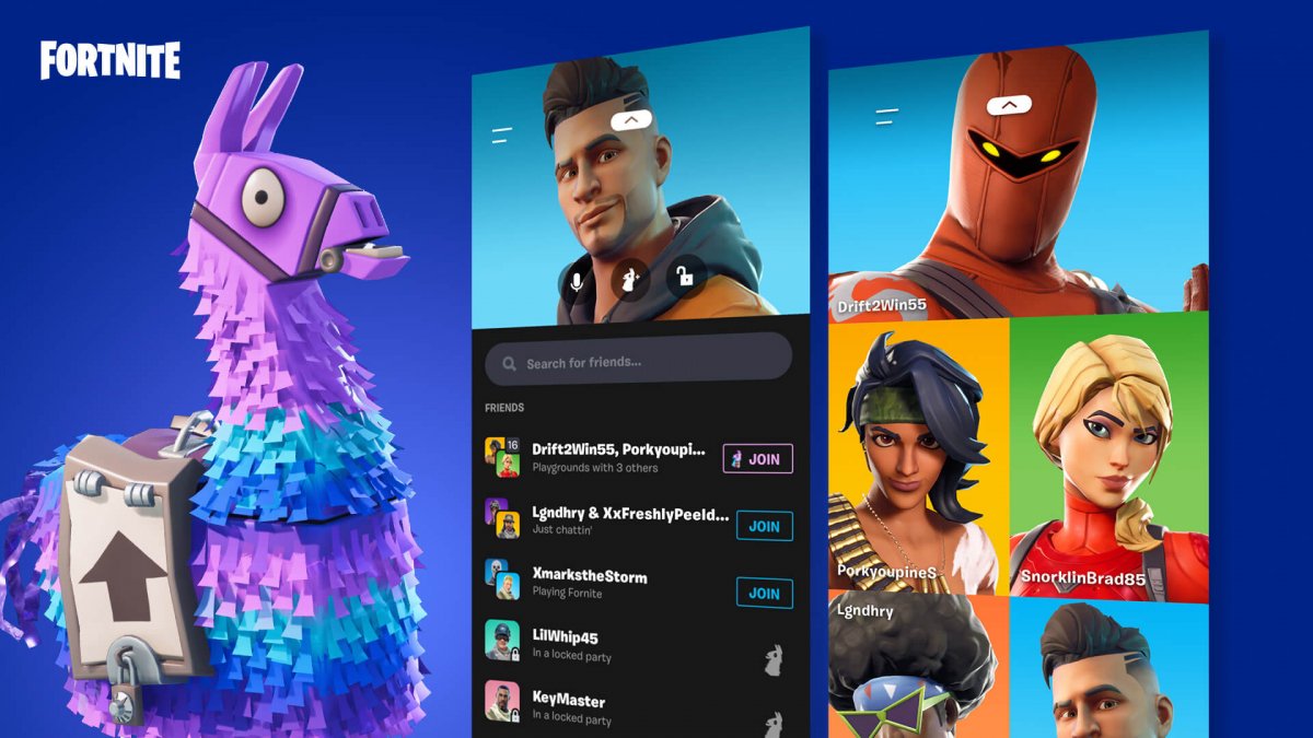 Fortnite、Epic Games Group Centerでモバイルデバイスで利用可能：それがどのように機能するか