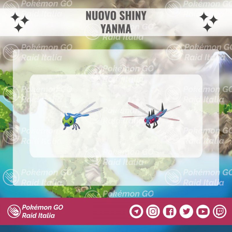 Pokemon Go Yanma Shiny 1