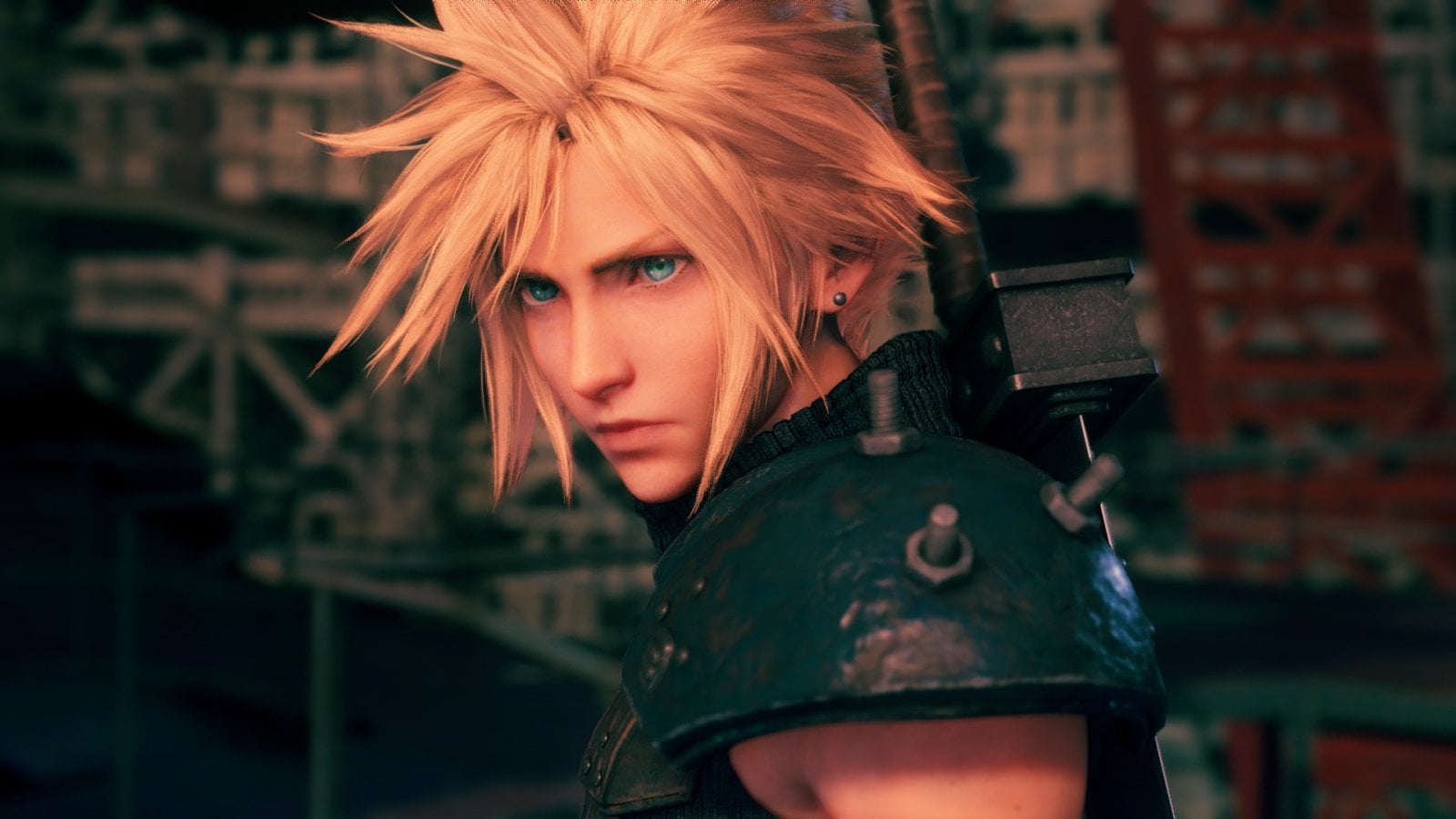 Cloud in Final Fantasy 7 Remake