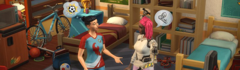The Sims 4 Vita Universitaria 02