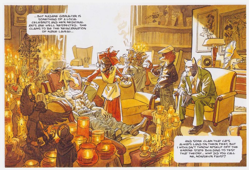 Blacksad Silent Hell Int
