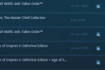 Star Wars Jedi: Fallen Order e Halo: The Master Chief Collection in testa a Steam - Notizia