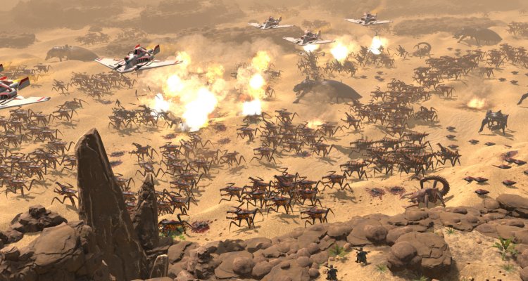 Starship Troopers – Terran Command, gameplay trailer dell’imboscata nel Canyon