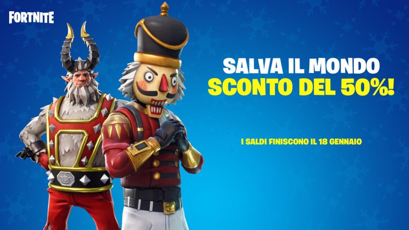 Fortnite Salva Il Mondo Offerta Sconto Natale 1
