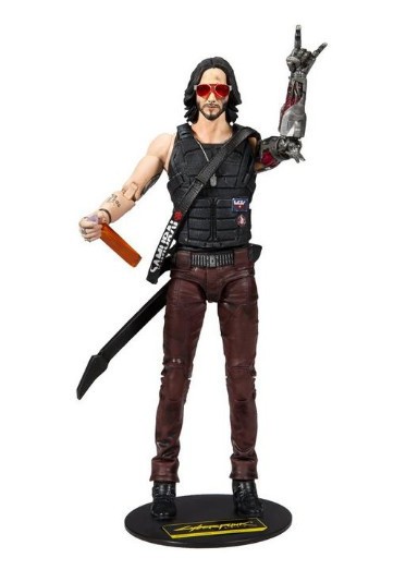 Cyberpunk 2077 Johnny Silverhand Statue 1