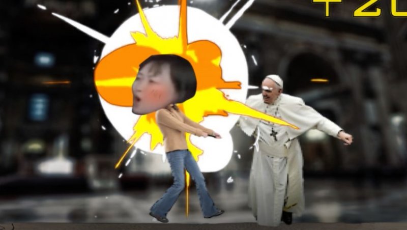 Papa Francesco Picchia Fedele Papa Francesco Picchia Fedele