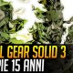 Metal Gear Solid 3 compie 15 anni: ricordiamo il capolavoro di Kojima