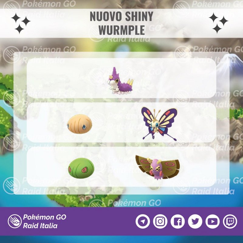 Pokemon Go Wurmple Shiny 1