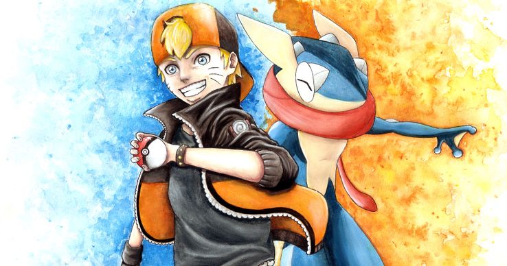 Naruto Pokemon Fan Art Featured Photo