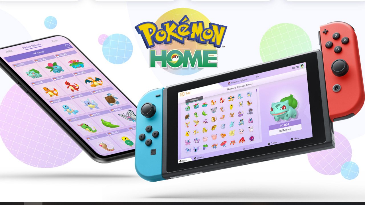 Pokémon HOME disponibile da oggi su Nintendo Switch, iOS e Android: tutti i dettagli