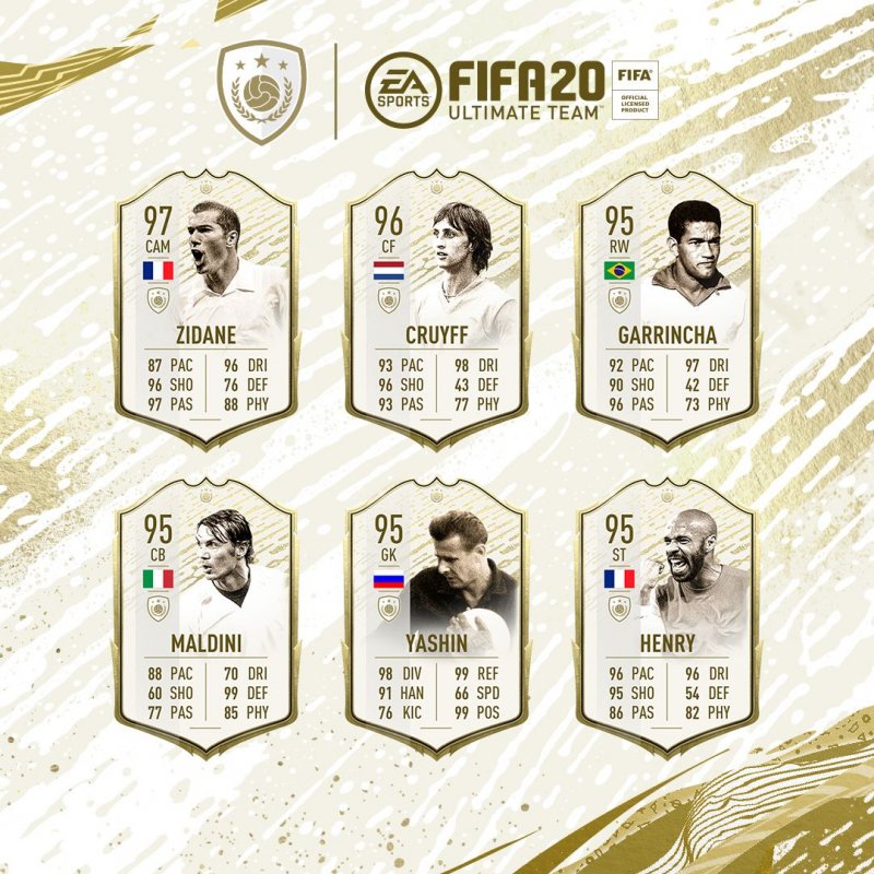 Fifa 20 Icon Moments Fut Cards 2 Fifa 20 Icon Moments Fut Cards 2