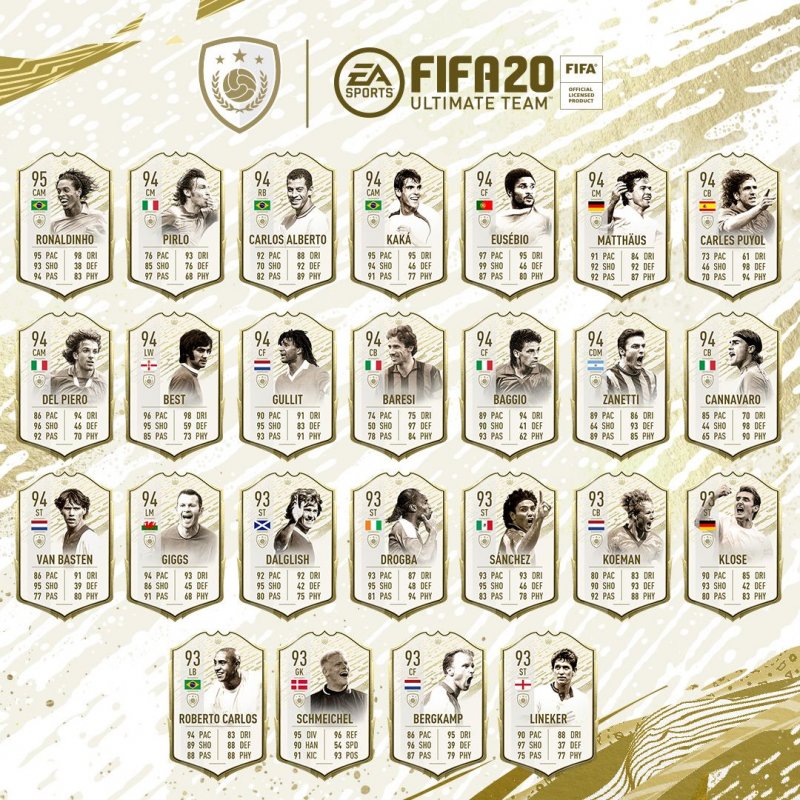 Fifa 20 Icon Moments Fut Cards 3 Fifa 20 Icon Moments Fut Cards 3