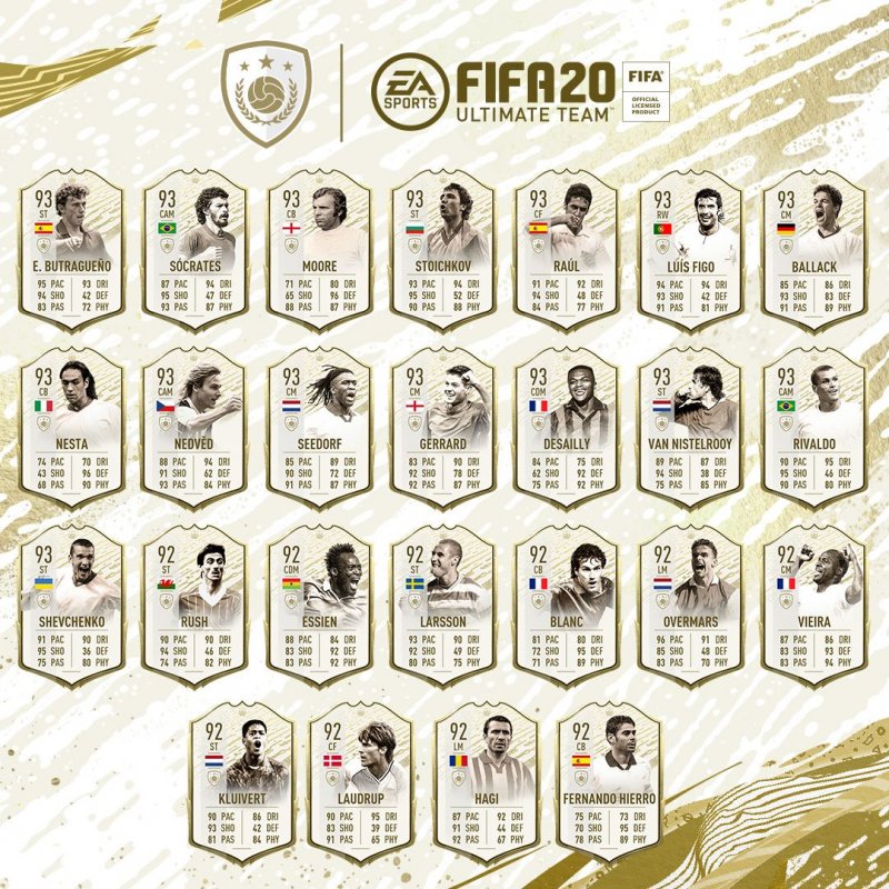 Fifa 20 Icon Moments Fut Cards 4 Fifa 20 Icon Moments Fut Cards 4