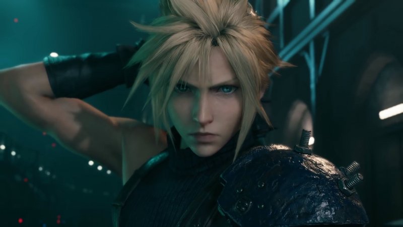 Cloud from Final Fantasy 7 Remake, one of Square Enix's latest hits