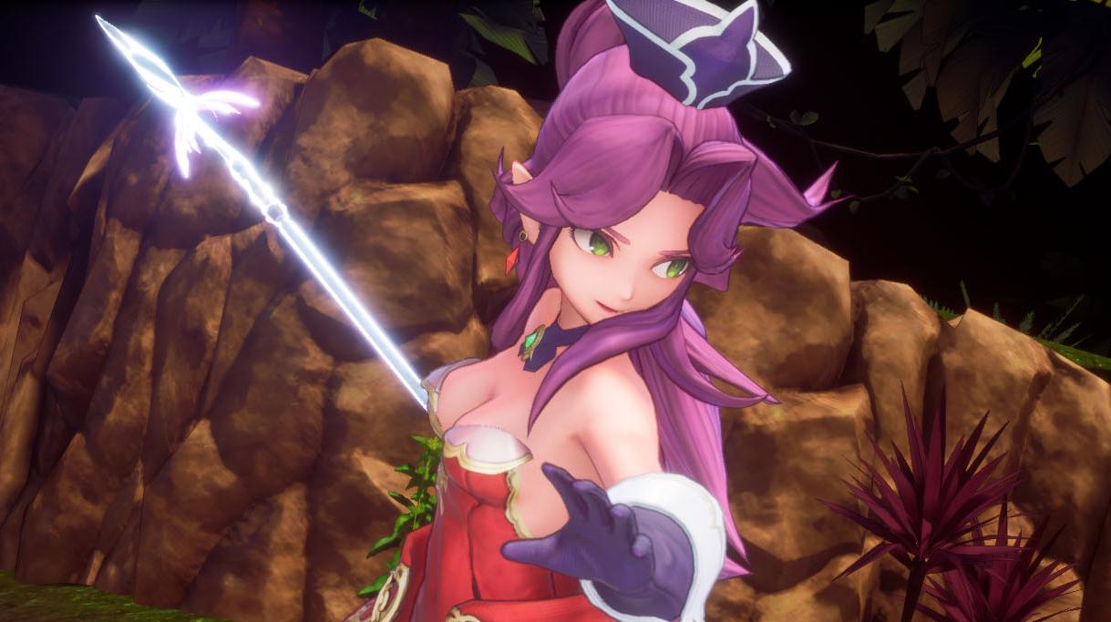 Un personaggio di Trials of Mana