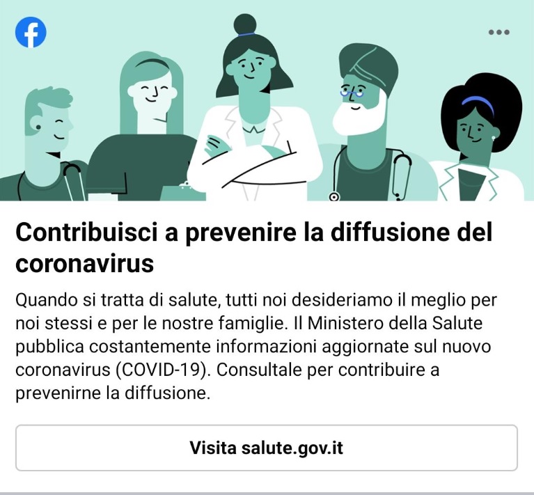 Coronavirus Facebook 2