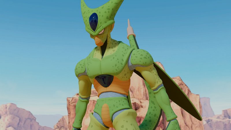 Dragon Ball Z Cell Render 3D 2