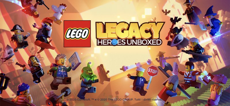 LEGO Legacy: Heroes Unboxed