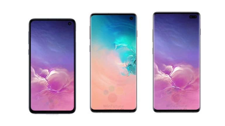 Samsung Galaxy S10 Lineup