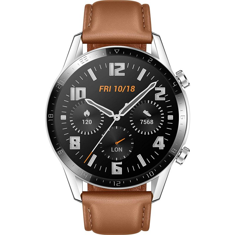 Huawei Watch Gt2 Latona B19S Leather 46Mm Pebble Brown