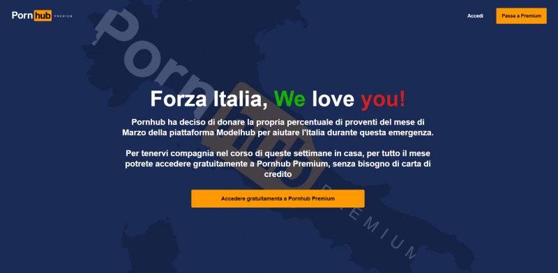 Pornhub Premium Italia Coronavirus Pornhub Premium Italia Coronavirus