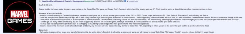Rumor Marvels Daredevil Game Development Playstation 5 Xbox Series X Pc 2 1160X163 Rumor Marvels Daredevil Game Development Playstation 5 Xbox Series X Pc 2 1160X163