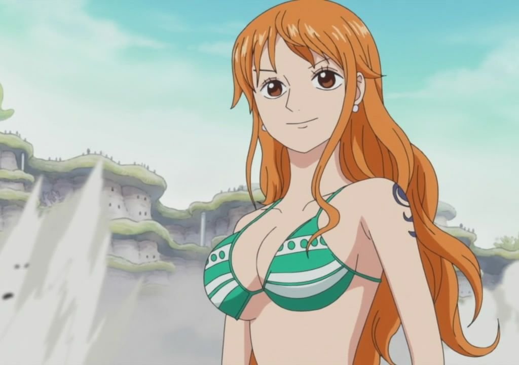 One Piece, sexy Nami in the cosplay of taitai257