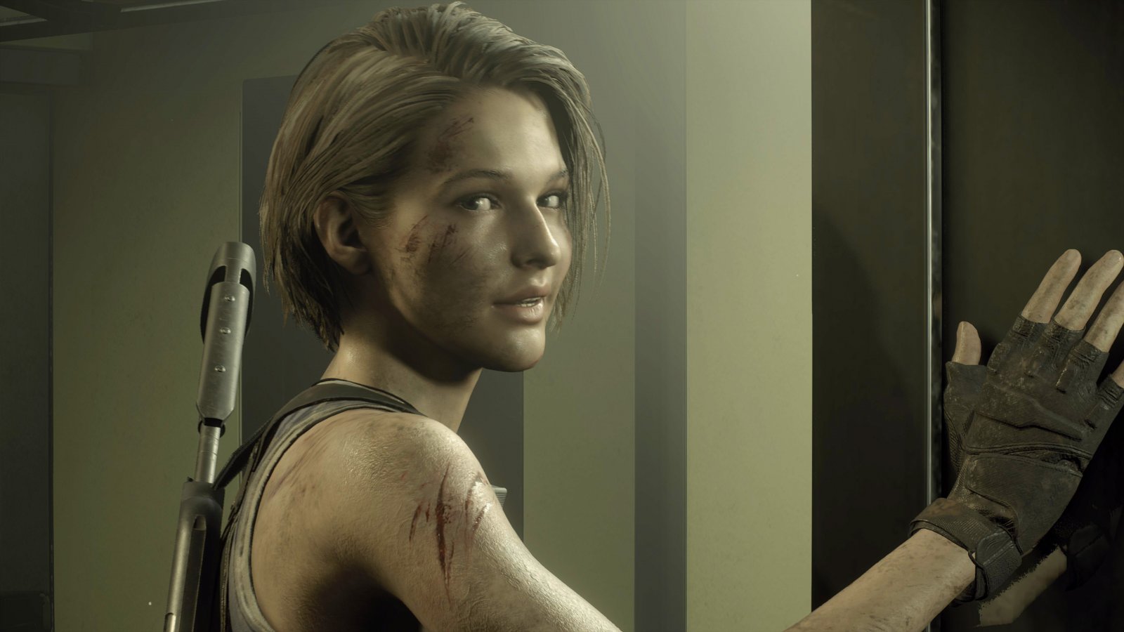 Resident Evil 3, un cosplay di Jill Valentine da narga_lifestream a tema natalizio