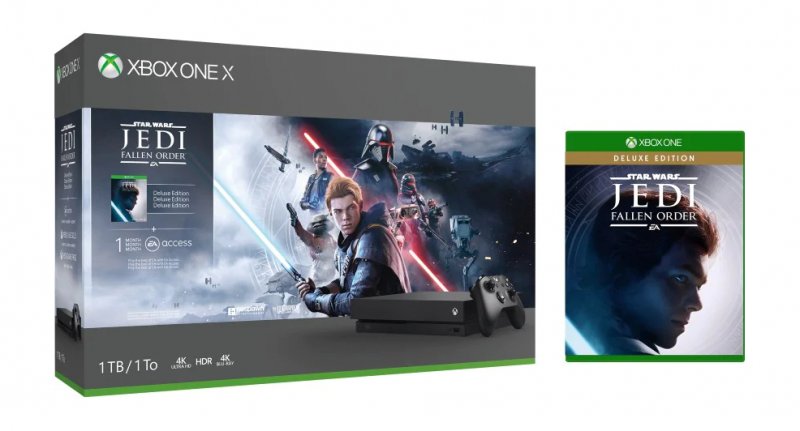 Bundle Xbox One X Jedi Fallen Order
