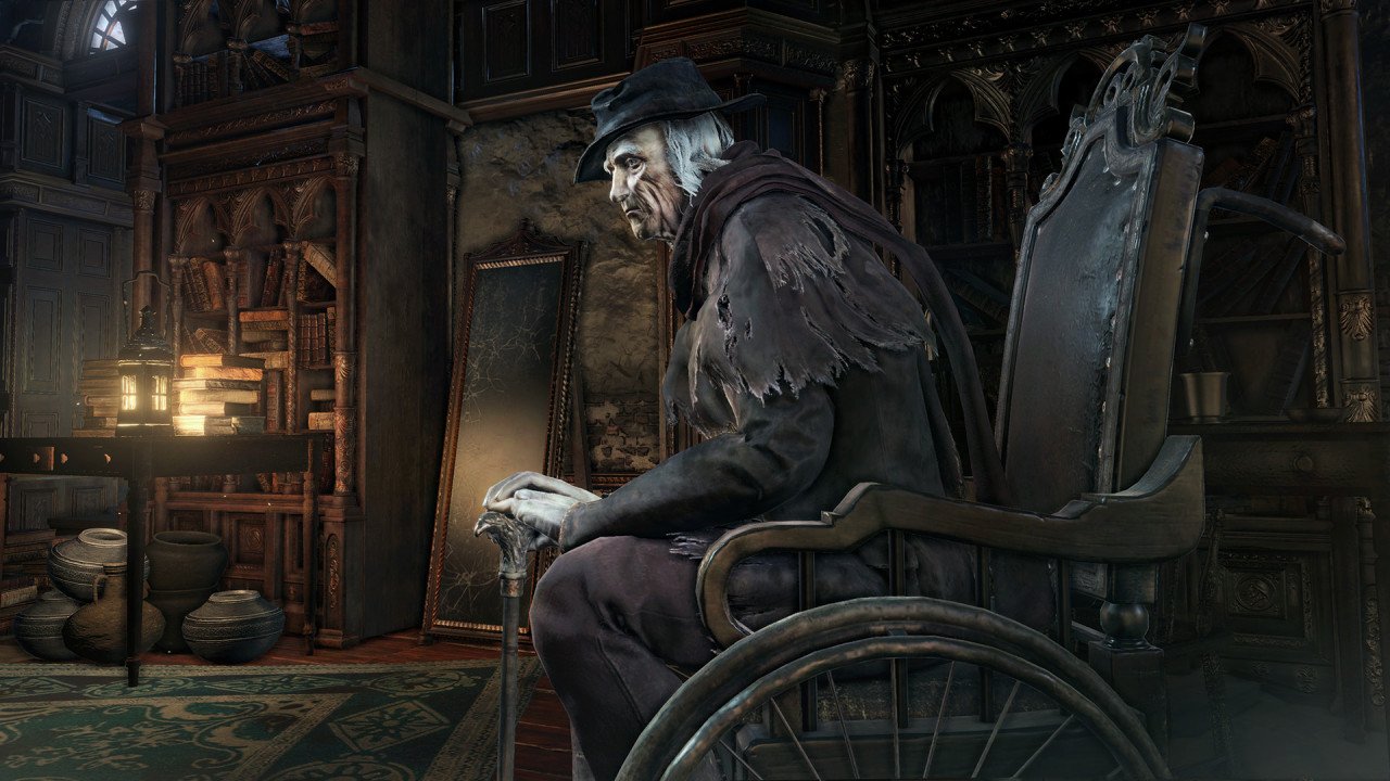 Uno dei personaggi di Bloodborne